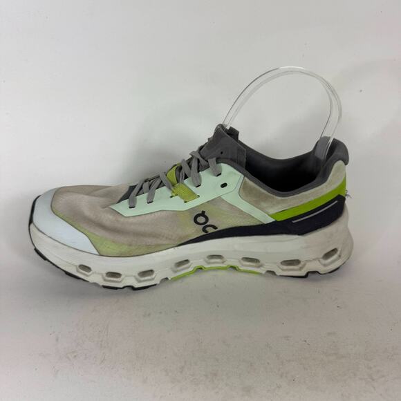 On Cloudvista 2 Sneakers Women's 7.5 Lima Kiwi Lace Up Low Top Athletic Shoes - Picture 6 of 10